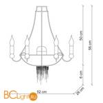 Бра Patrizia Garganti Ontherocks PG005 - Схема